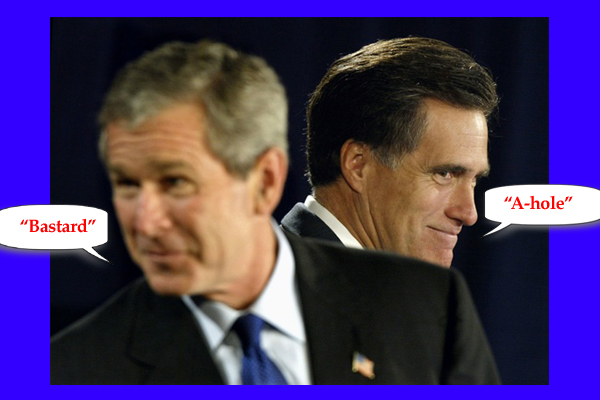 Bush and Romney