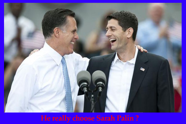 He really choose Sarah Palin ?