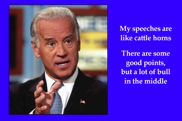 Biden speeches