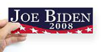Joe Biden 2008 bumper sticker