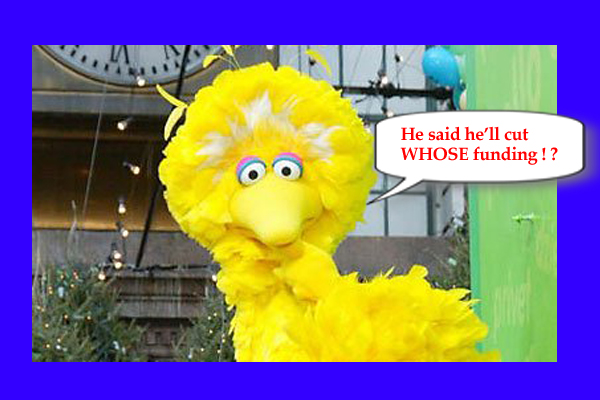 Romney cuts Big Bird's funding