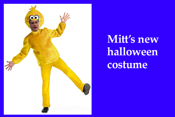 Romney's new halloween costume