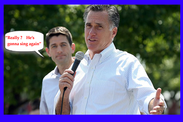 Paul Ryan saying 'really he's gonna sing again'